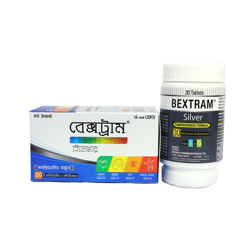Bextram Silver Tablet (Pot 30pcs)